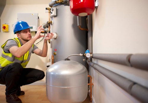 Technician Performing a Furnace Repair in Wentzville MO