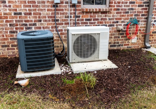 An AC unit and compressor needing Cooling Maintenance in Kirkwood MO